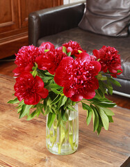 Bouquet de pivoines Red Charm	