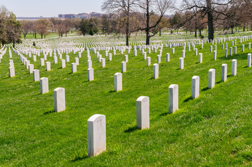 Fototapeta na wymiar Arlington National Cemetery,