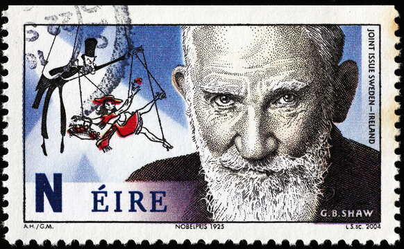 George Bernard Shaw On Irish Postage Stamp