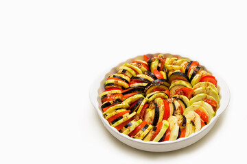 Ratatouille, Vegetable Tian, ​​Provencal Vegetable Casserole, a delicious and nutritious...
