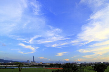 Fototapeta na wymiar beauty of Taipei Taiwan
