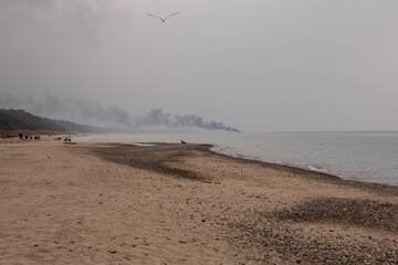 Boat Fire On The Horizon