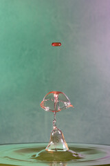 Bubble and Umbrella - another image in my Water Drop Art series.