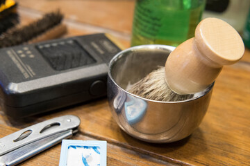 shaving brush