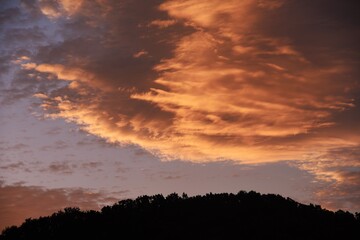 Autumn Sky and Clouds / Seasonal Background