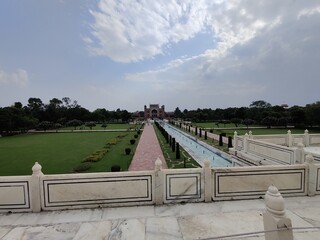 Entrance gate of Taj Mahal India
