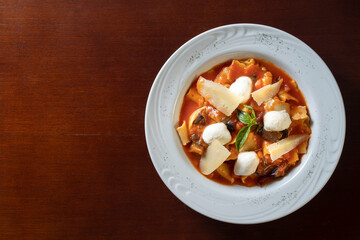 gnocchi and parmesan