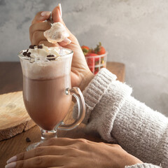 Frappe de chocolate, el antojo del día