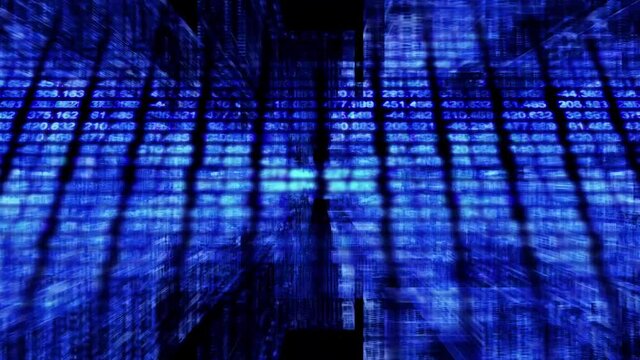 data virus stream glitch footage