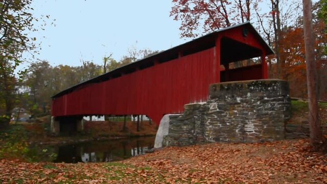 Stillwater Covered Bridge in Pennsylvania, United States
