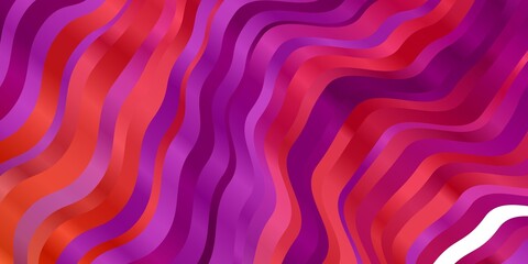 Light Pink, Yellow vector texture with circular arc.