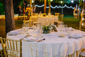 wedding decoration table