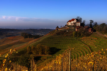 Das Schoss Staufenberg im Ortenaukreis in Baden-W&uuml;rttemberg