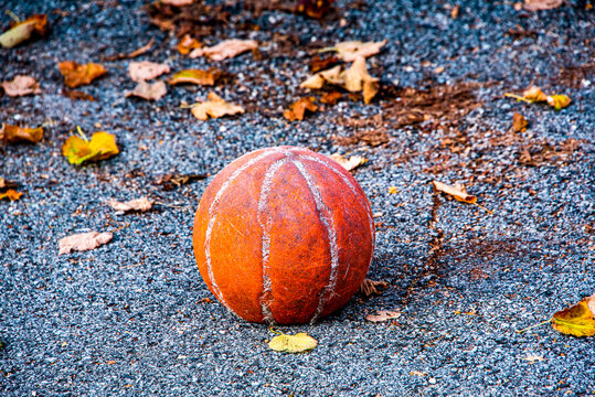 Basketball Worn Out