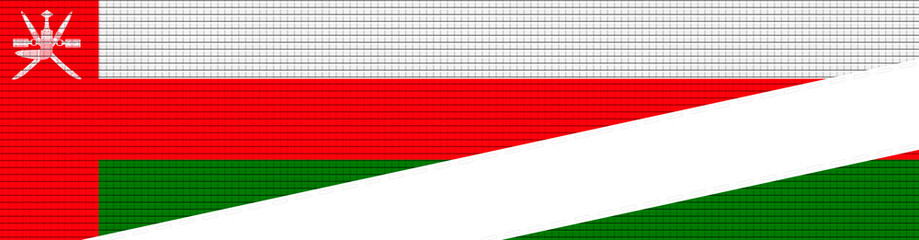 long panorama of the national flag of the United Arab Emirates state, the concept of tourism, emigration, economy, politics, civil rights and freedoms