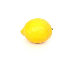 Lemon fruit  on white background, lemon, Citrus limon, on white background
