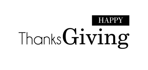 Thanksgiving. Happy Thanksgiving hand lettering. Lettering for Thanksgiving Day.