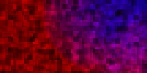 Light Blue, Red vector background in polygonal style.