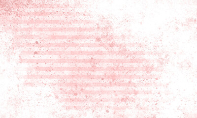 shabby vintage plain faded striped paper background. pink red and white colors, blots and dots, faded spots