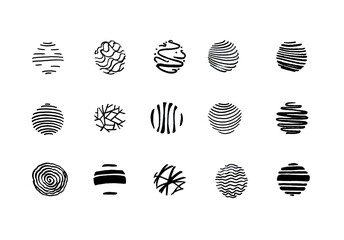  Logo design drawing  modern style on white background