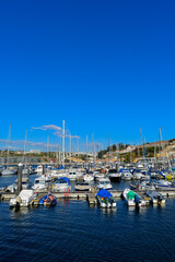 Fototapeta na wymiar Douro Marina in in Vila Nova de Gaia, Portugal