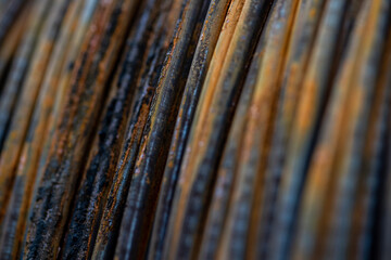 rusty metal background