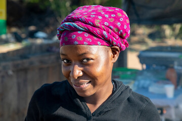 african woman