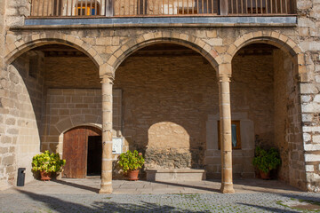 Fototapeta na wymiar XV Century Palace of Alba de Aliste Counts
