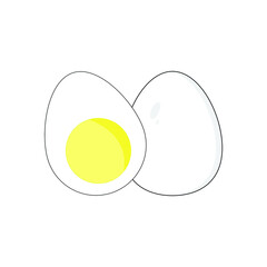 Boiled Egg Vector