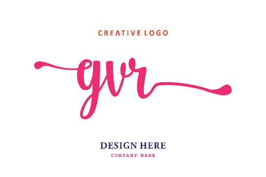 GVR lettering logo is simple, easy to understand and authoritative