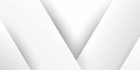 Abstract simple grey white 3D hi-tech polygonal corporate background 