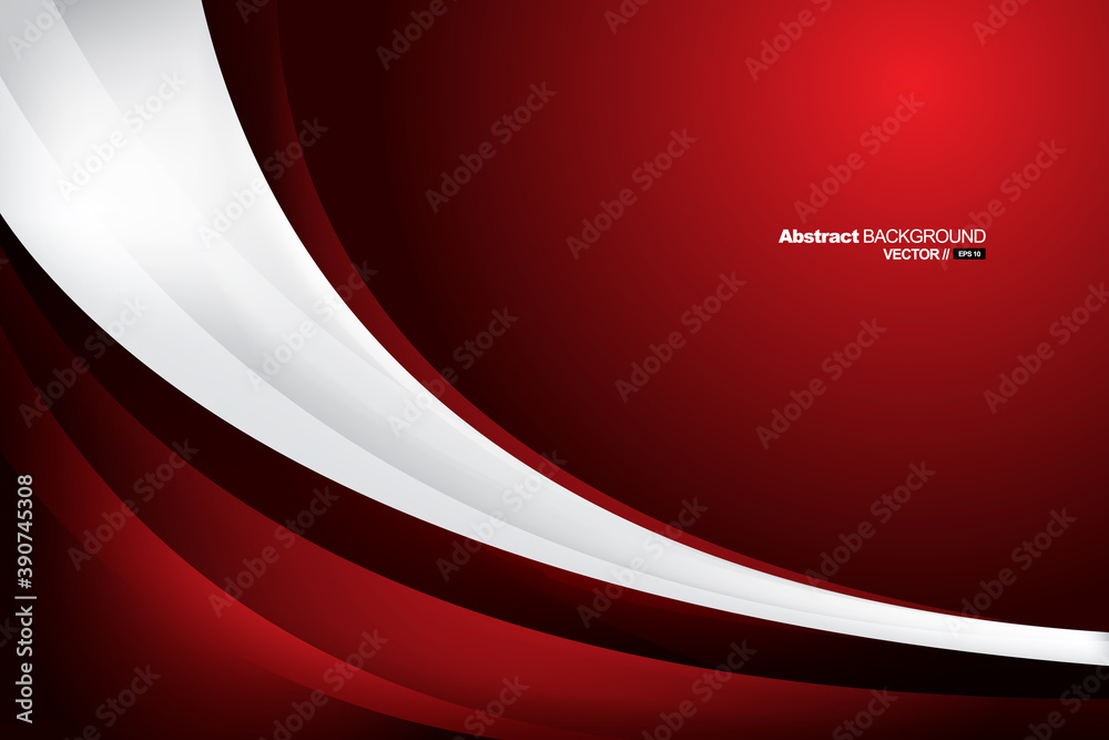 Poster red abstract background. Christmas background template
