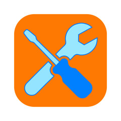 Screwdriver and wrench