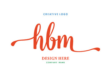 HBM lettering logo is simple, easy to understand and authoritative