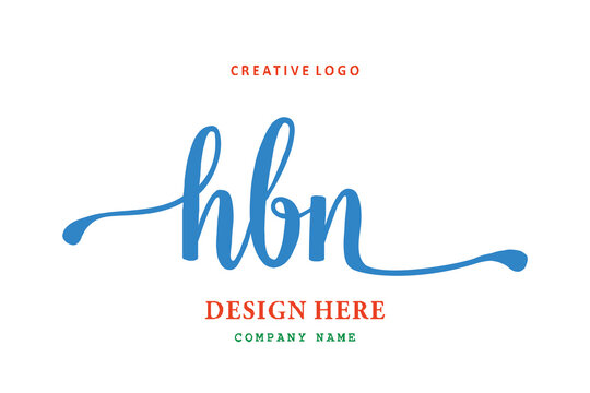 HBN lettering logo is simple, easy to understand and authoritative