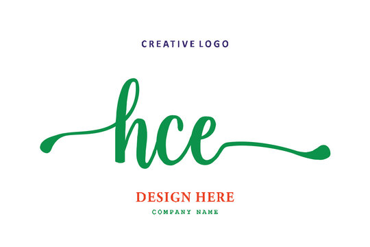 HCE lettering logo is simple, easy to understand and authoritative