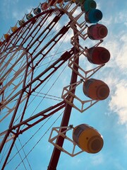 ferris wheel against sky