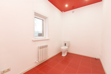 unfurnished house or apartment in bright colors