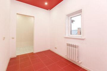 unfurnished house or apartment in bright colors