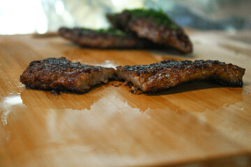 grilled chops