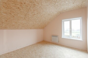 unfurnished house or apartment in bright colors