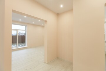 unfurnished house or apartment in bright colors