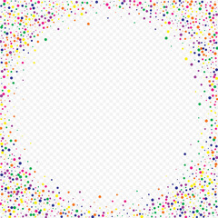 Rainbow Shine Celebrate Transparent Background. 