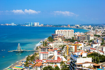 View of Puerto Vallarta city