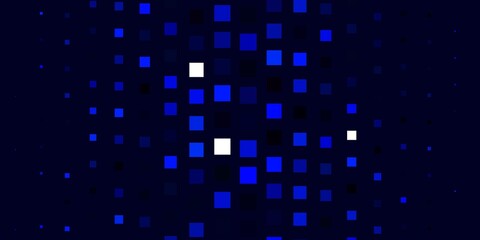 Light BLUE vector pattern in square style.