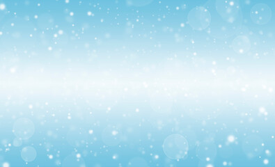 White lights bokeh, Defocus glitter blur on soft blue texture background. copy space. illustration. Bokeh christmas blurred beautiful shiny.	
