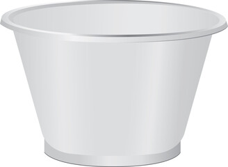 Small plastic cup