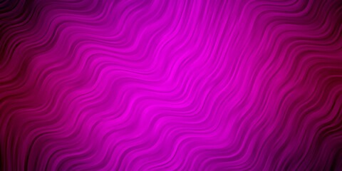 Dark Purple vector template with wry lines.