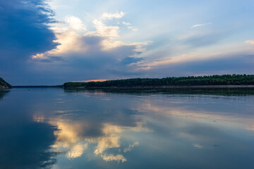 fabulous river view in the evening