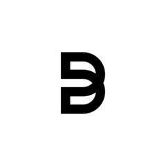 euro symbol in hand letter b icon logo vector 